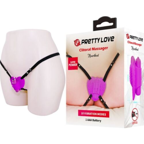 Stimulator Pretty Love Heartbeat met 10 vibratiefuncties