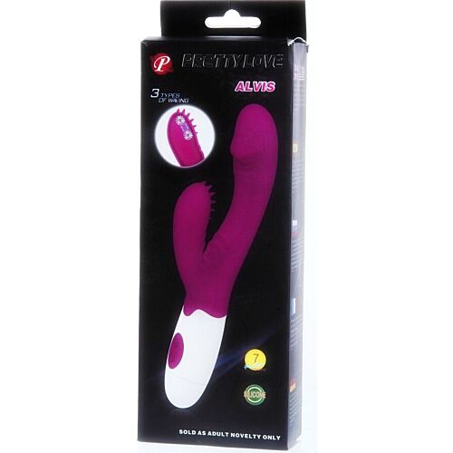 Vibrador Rabbit Pretty Love Andre met klitorisstimulatie
