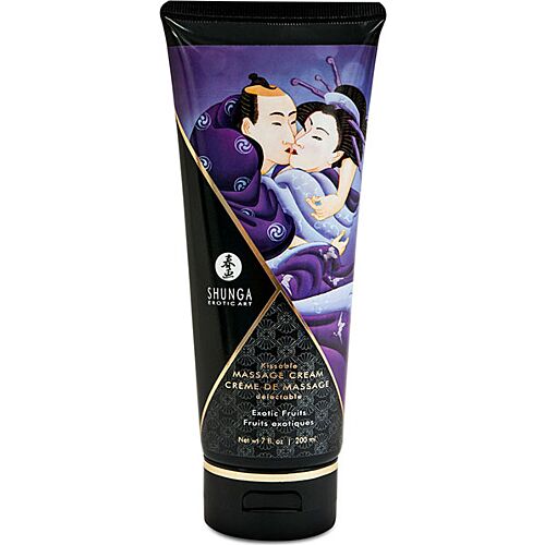 Massagecrème Shunga Exotische Fruit 200 ML voor een sensuele ervaring