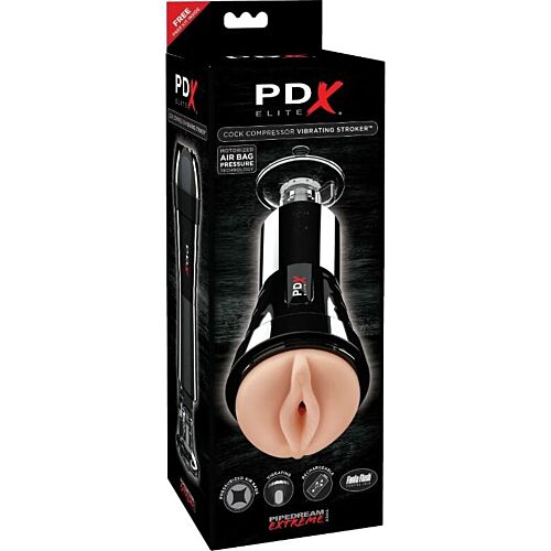 PDX ELITE masturbator met airbag-compressie