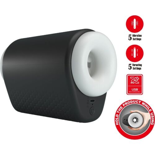 Masturbator Pretty Love DJ Girl met Vibratie en Drukfunctie