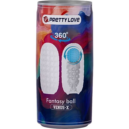 Masturbator Pretty Love Venus X met textuurtunnels