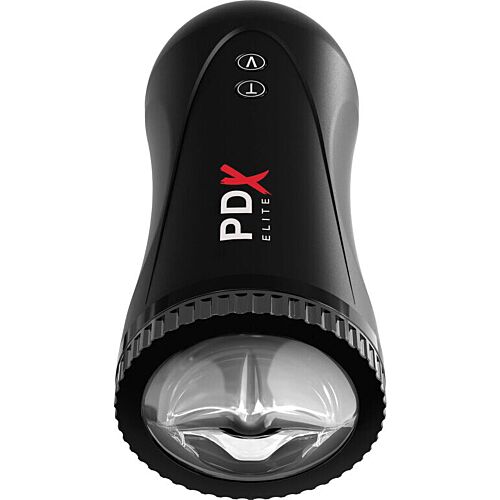 Masturbator PDX ELITE Moto Stroker met vibratie en automatische beweging