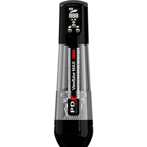 Masturbator PDX ELITE ViewTube Max View met Suction