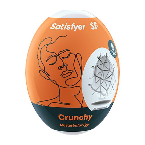 Masturbator Satisfyer Eggs Crunchy met Hydro-Active