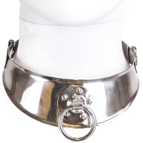 Bondage collar METAL HARD – Uniek voor mannen