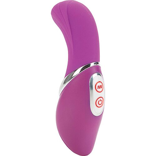 Mini vibrator Calexotics Silicone Luxe Empower met gebogen punt