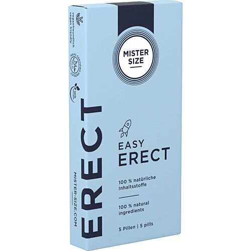 MISTER SIZE Easy Erect Capsules voor verhoogde uithoudingsvermogen