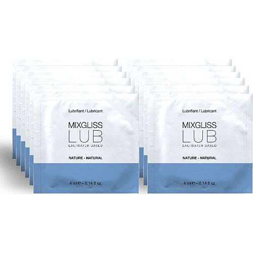 Lubricant MIXGLISS Natural Waterbased 12 Monodosis