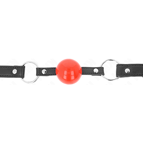 Mondknevel KINK 4 CM met zwarte band