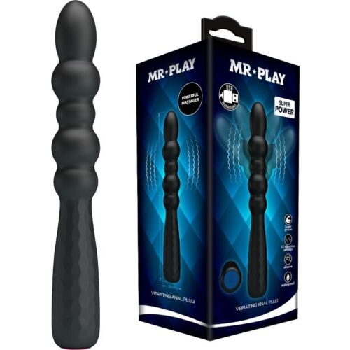 Anaal Plug MR PLAY met vibratie en flexibiliteit