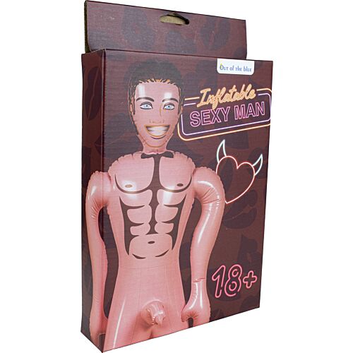 Opblaaspop Sexy Man voor vrijgezellenfeesten
