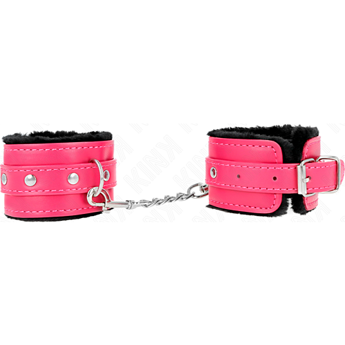 Esposas KINK premium met verstelbare fuchsia band