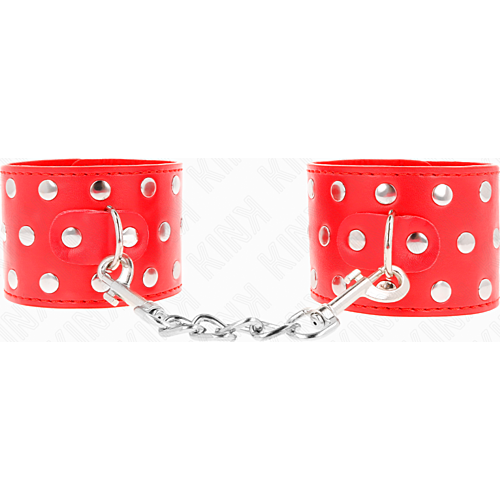 Handboeien KINK met druksluiting en studs