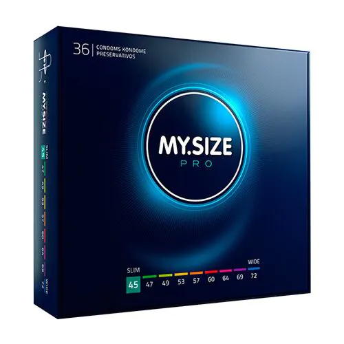 Condooms MY SIZE PRO 45 MM - Ultrasensitieve Pasvorm
