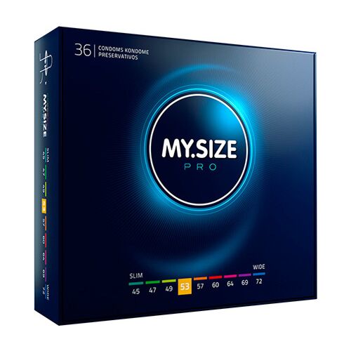 Condooms MY SIZE PRO 53 MM - Pasvorm op maat
