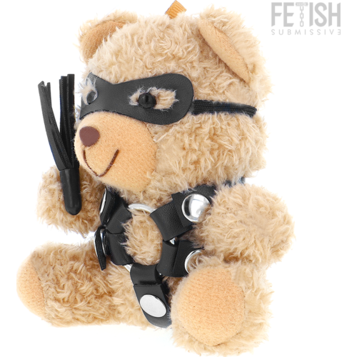 BDSM Teddybeer FETISH SUBMISSIVE TED met accessoires