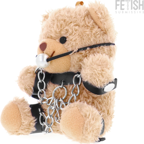 BDSM Knuffelbeer FETISH SUBMISSIVE FOZZIE met accessoires