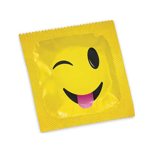 Pasante Smiley Preservatieven 144 stuks met 4 ontwerpen