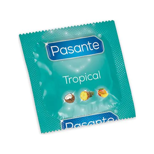Condomen Pasante Tropical BULK 144 UDS - Tropische smaken