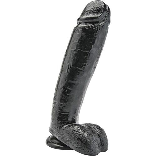 Dildo GET REAL 25,5 cm met testikels