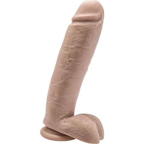 Dildo GET REAL 25,5 cm met testikels