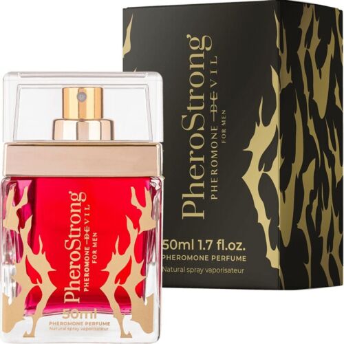 Parfum met feromonen PHEROSTRONG Devil voor mannen
