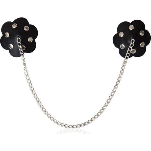 Pezoneras OHMAMA FETISH - Bloemblaadjes met ketting