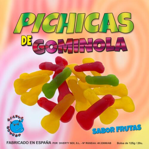 Gummies Diablo Goloso - Fruitthema in Penisvorm