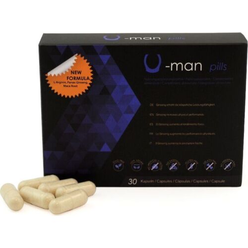 U-Man Pills 500COSMETICS | Ondersteuning voor mannen