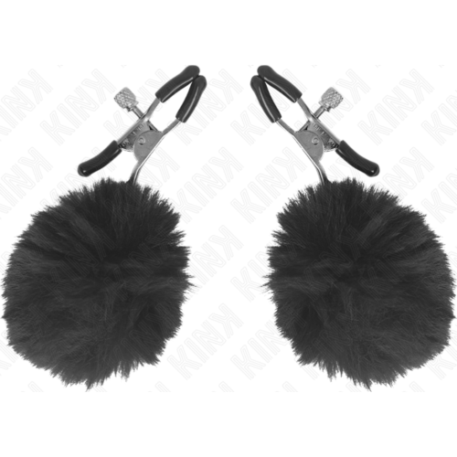 Pinzas voor Tepels KINK - Pompon 6 cm