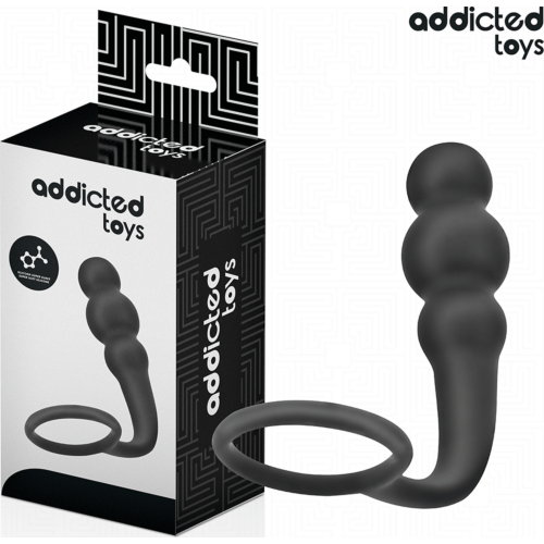 Plug Anale ADDICTED TOYS Model 1 met Ring voor Stimulatie