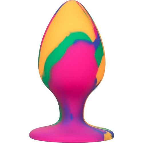 Anal Plug CALEXOTICS Cheeky Large Tie-Dye met Zuignap