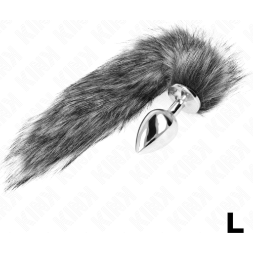 Plug anal KINK L met synthetische staart