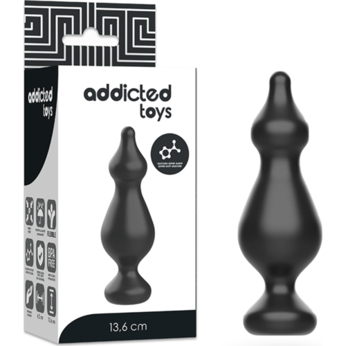 Anal Plug ADDICTED TOYS 13.6 CM voor beginners
