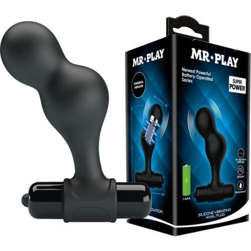 Plug Anal Vibrador MR PLAY met 10 vibratiefuncties