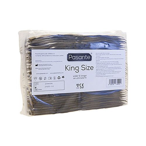 Pasante King Size condoom — extra ruime 60 mm