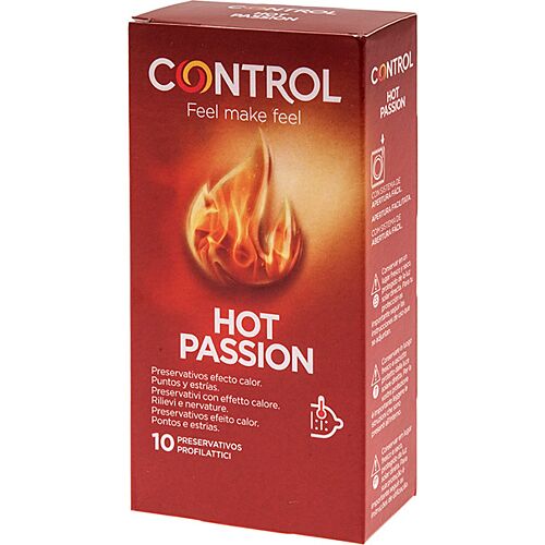 Condooms CONTROL Hot Passion met verwarmend effect