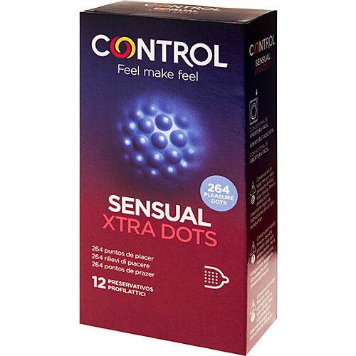Condooms CONTROL XTRA DOTS 264 stippen 12-pack