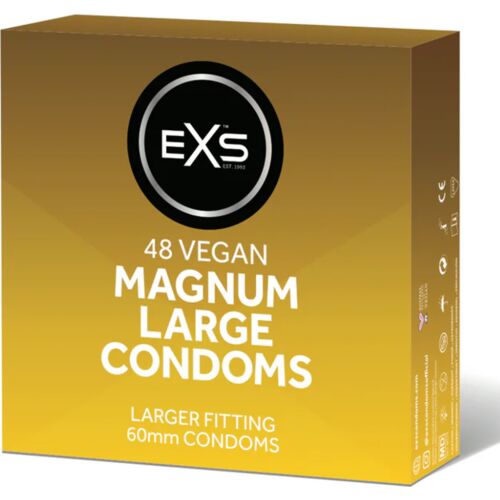 Condoom Exs Magnum 48s - extra breed en lang