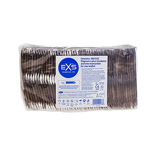 Condoom Exs Magnum Large 60 mm pack 100