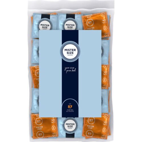 Condoms MISTER SIZE L 57 mm - Ultradun en comfortabel