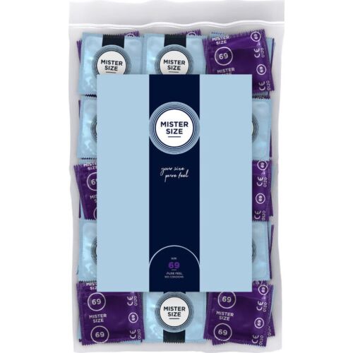 Condooms MISTER SIZE XXXL 69 MM voor een perfecte pasvorm