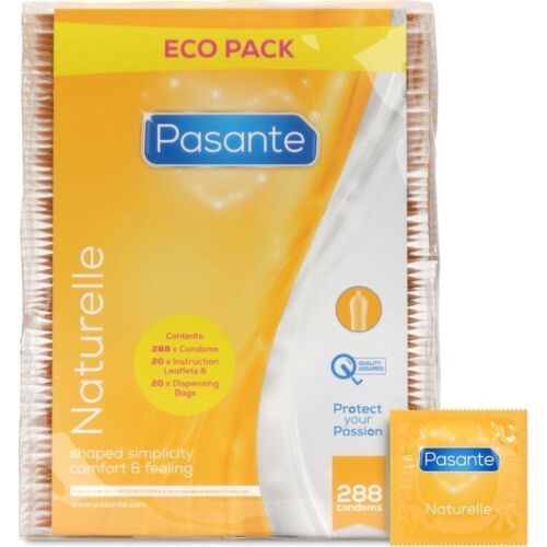 Condooms Pasante Naturelle - Ultra lubricated en comfortabel
