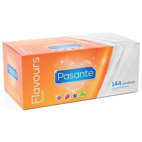Pasante Condooms 144 Stuks - Diverse Smaken