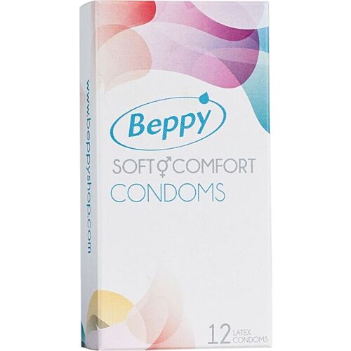 Condooms Beppy Soft and Comfort 12 stuks met perfecte pasvorm