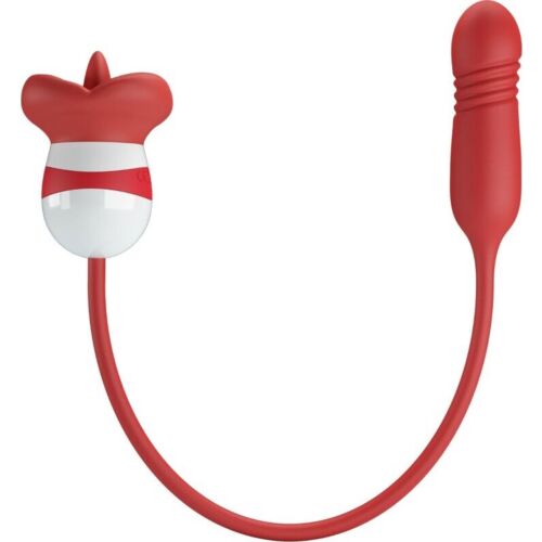 Masturbator Pretty Love Ashlynn met tong vorm