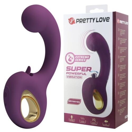 HIGH TECH BRYNNLEE Oplaadbare Vibrator met Orale Stimulator