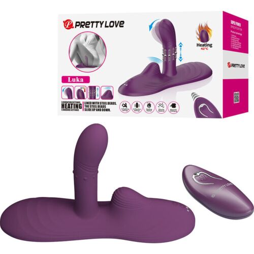 Vibrador Pretty Love Luka met warmte-effect