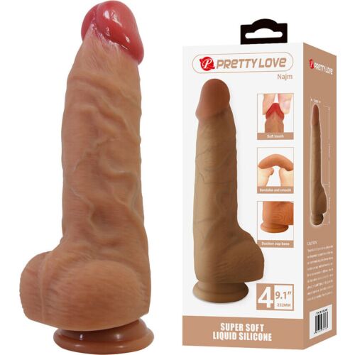 Realistische Dildo Pretty Love Najm 23,2 cm